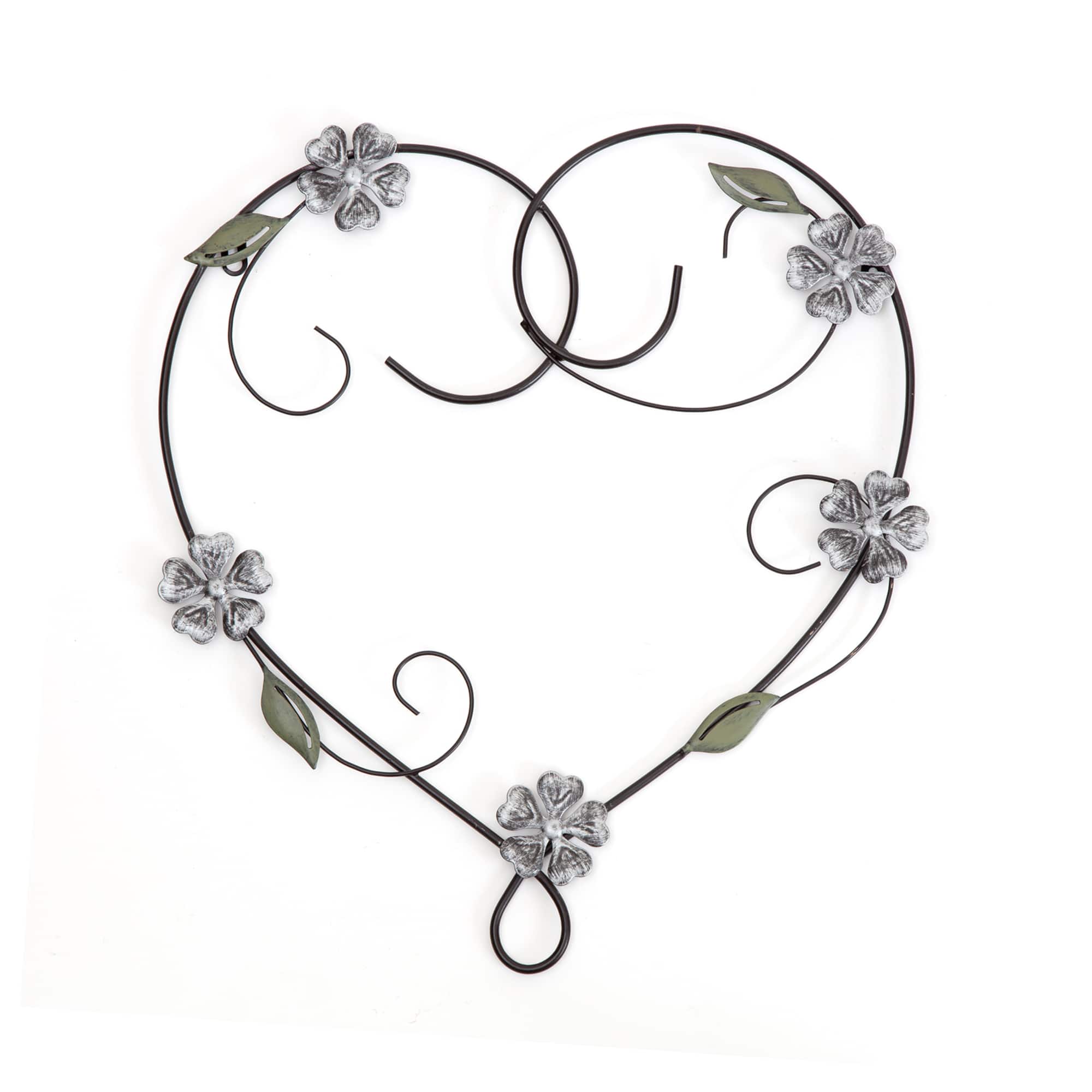 Habitat Decor 20" Aquilla Heart Metal Wall Art
